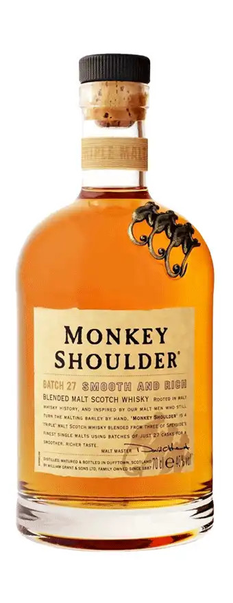 Monkey Shoulder Vatted Scotch Whisky 40% 0,7l