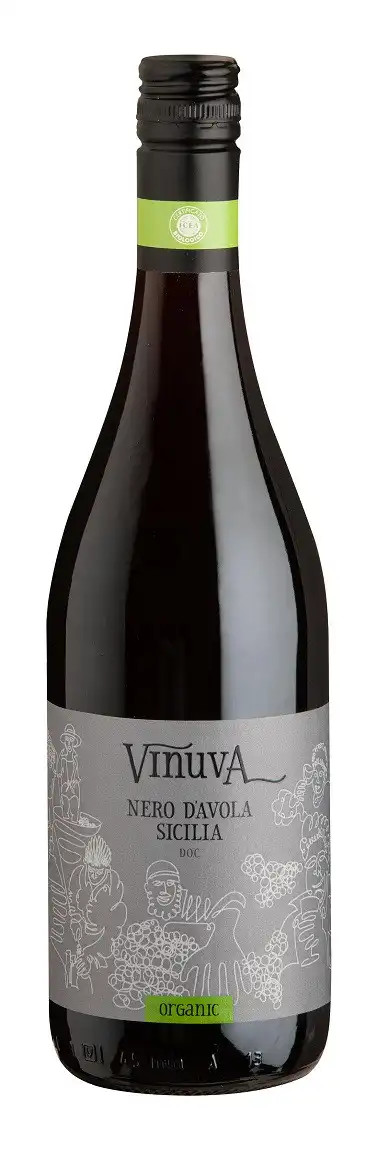 2021 VINUVA Nero d&#039;Avola Siciliane D.O.C. Bio (ABCERT:DE-ÖKO-022)