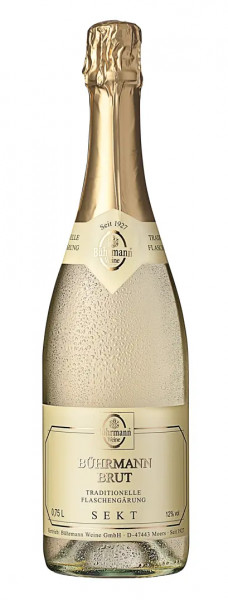 Bührmann Brut Traditionelle Flaschengärung 12 % 0,75 l