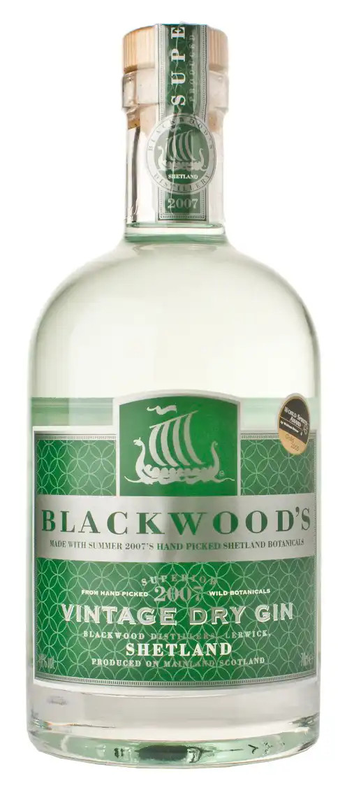 Blackwood&#039;s Vintage Dry Gin 60% 0,7l!