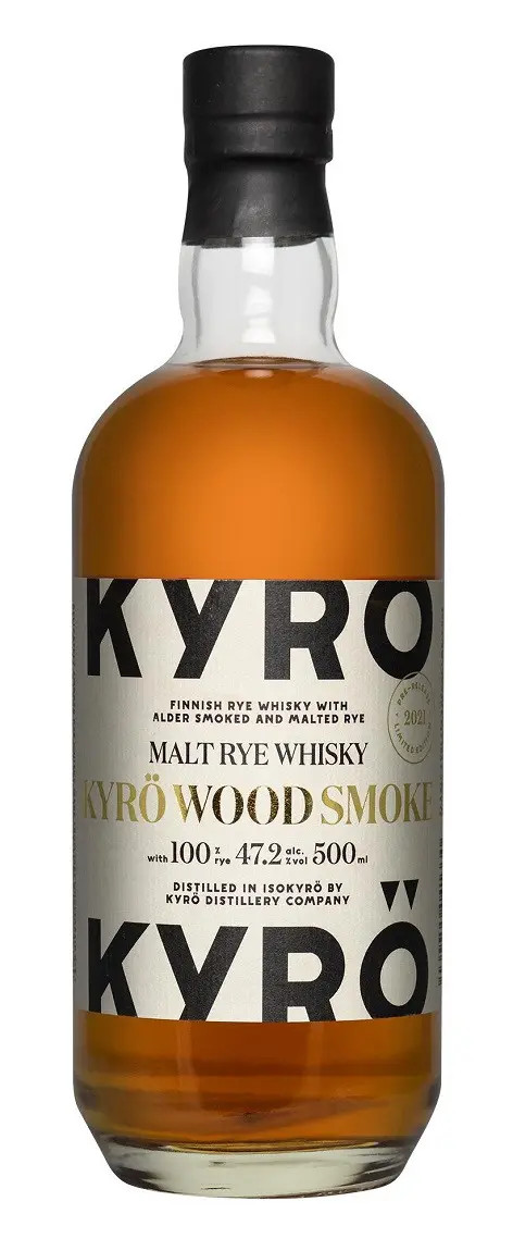 Kyrö Wood Smoke Malt Rye Whisky 47,2% 0,50l