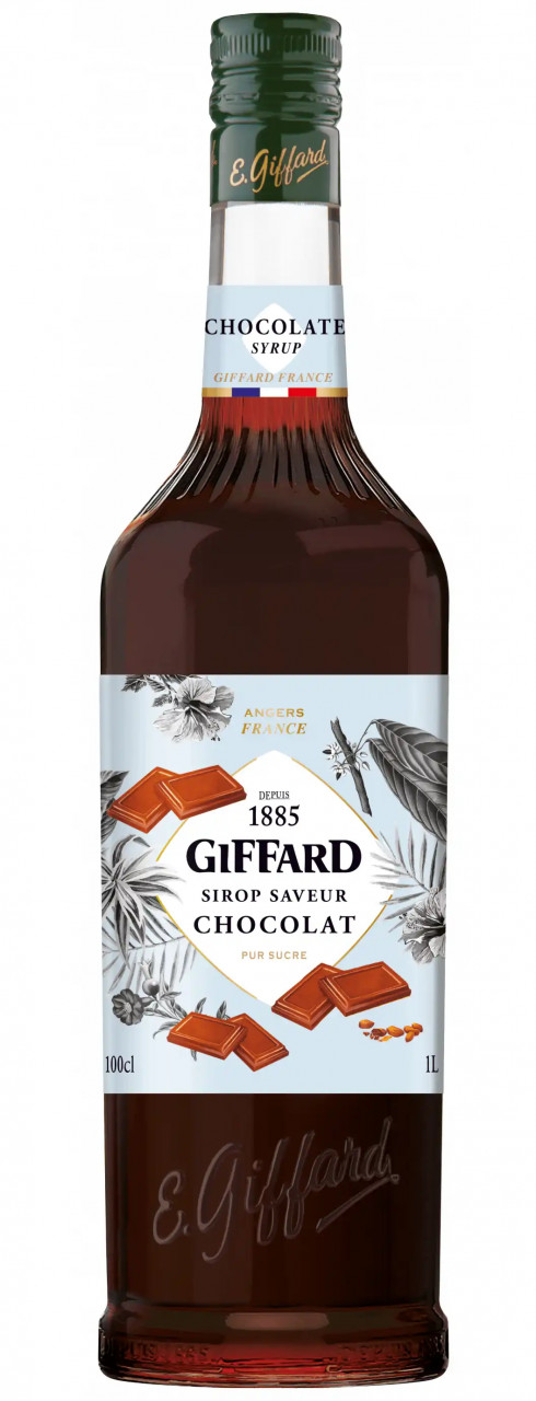 *Giffard Chocolat Noir Dunkle Schokolade Sirup 1,0l!