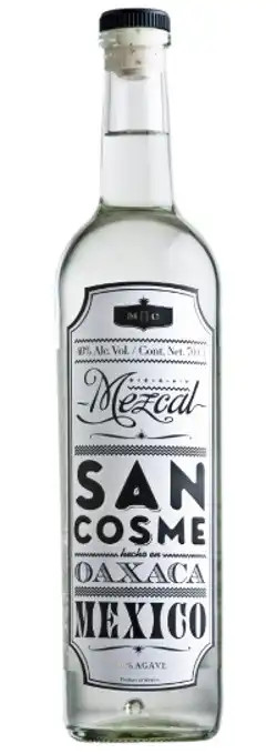 San Cosme Mezcal Blanco 40% 0,7l