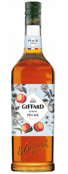 Giffard Pfirsich Sirup 1,0l