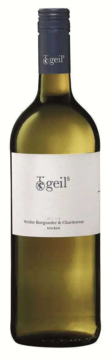 2023 Geils Weißer Burg.+Chardonnay Trocken 1,0l