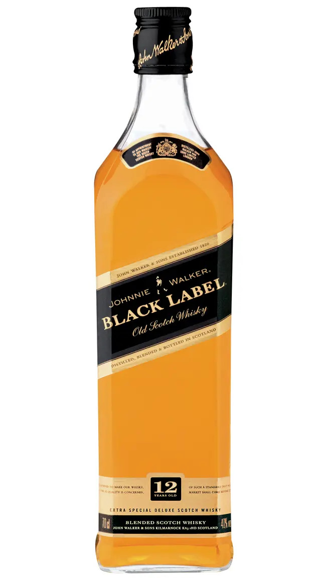 Johnnie Walker 12 years Black Label Scotch Whisky 40% 0,7l