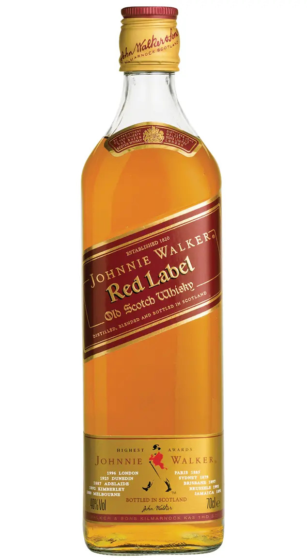 Johnnie Walker Red Label Scotch Whisky 40% 0,7l