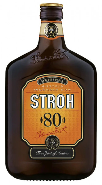 Original Stroh "80" Inländer Rum 0,5l