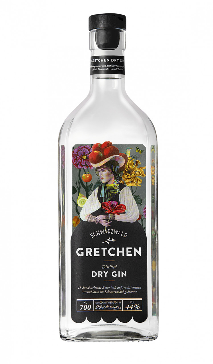 Gretchen Schwarzwald Dry Gin 0,7l Gin Spirituosen