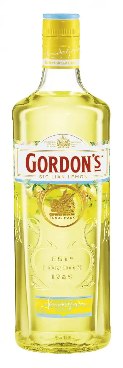 Gordon&#039;s Sicilian Lemon Gin 37,5% 0,7l!