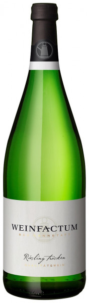 2021 Weinfactum Riesling Trocken 1,00 l Mehrweg