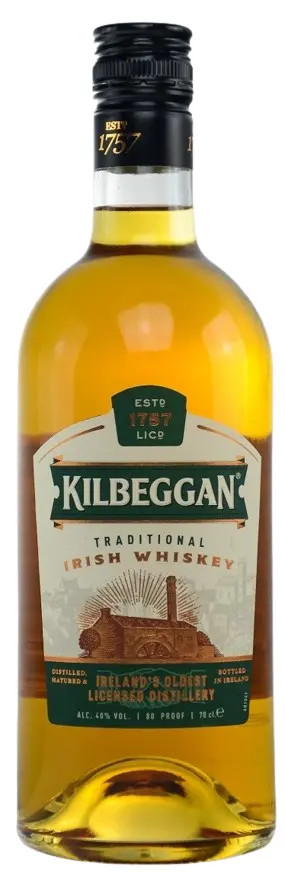 Kilbeggan Irish Whiskey 0,7l!