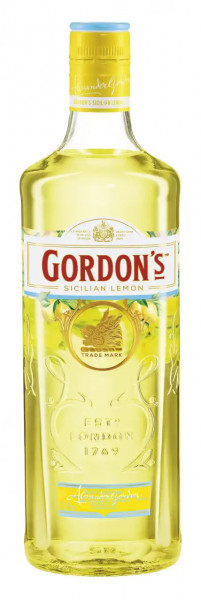 Gordon's Sicilian Lemon Gin 37,5% 0,7l!