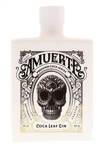 Amuerte Coca Leaf Gin White Edition 43% 0,7l!