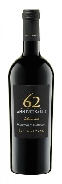 2018 San Marzano "Anniversario" 62 Primitivo Riserva di Manduria