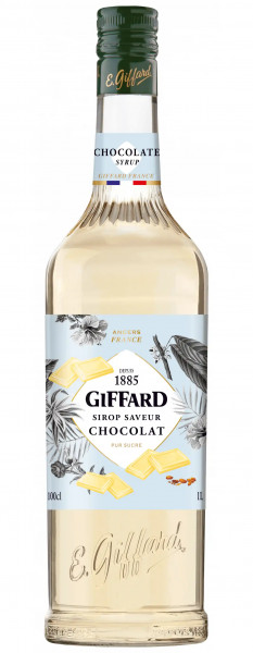 Giffard Chocolat Blanc Weiße Schokolade Sirup 1,0l