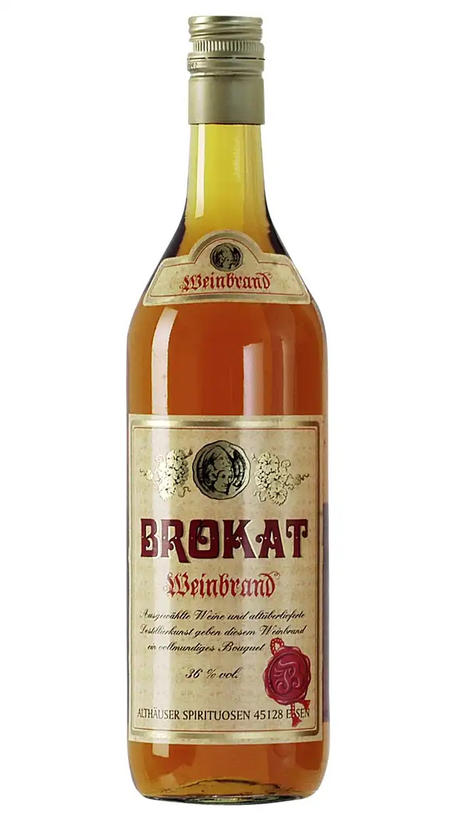 Brokat Weinbrand 36% 1,0l!