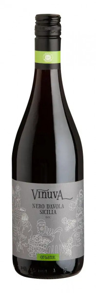 2022 VINUVA Nero d'Avola Siciliane D.O.C. Bio (ABCERT:DE-ÖKO-022)