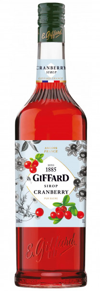 Giffard Cranberry Sirup 1,0l