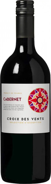 2022 Croix des Vents Cabernet Sauvignon Pays d`Oc I.G.P. 1,00l