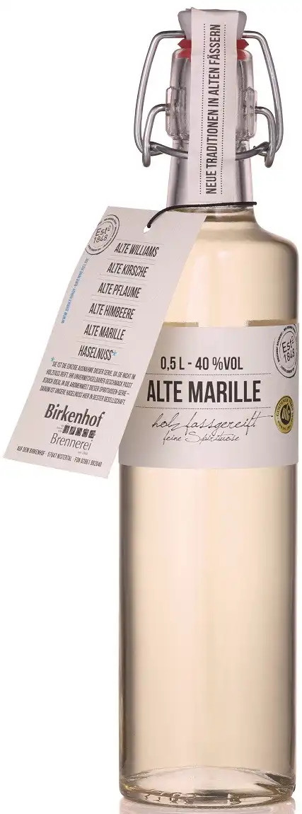 Birkenhof Alte Marille 40% 0,5l