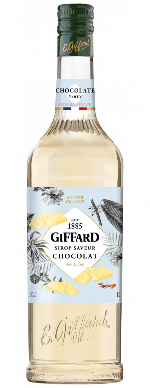 Giffard Chocolat Blanc Weiße Schokolade Sirup 1,0l