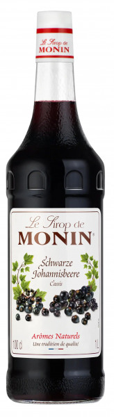 Monin Cassis Schwarze Johannisbeere Sirup 1,0l