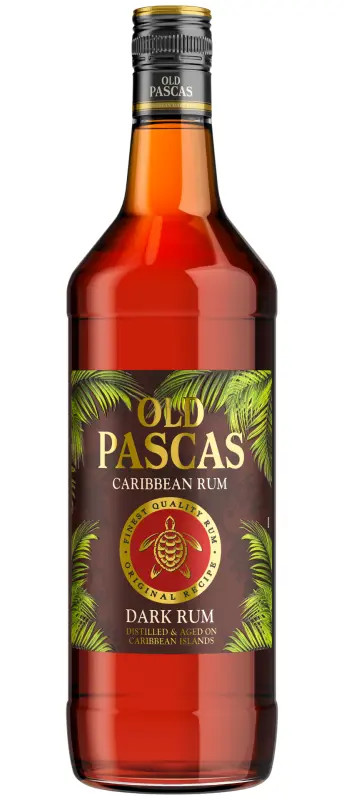 Old Pascas Dark Rum 37,5% 1,0l