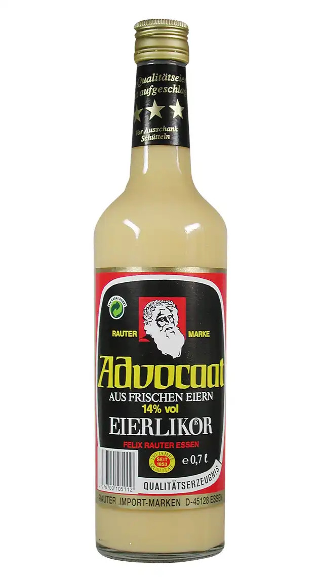 Rauter Advocaat Eierlikör 20% 0,7l