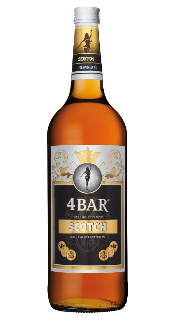 4 Bar Scotch 40% 1,0l !