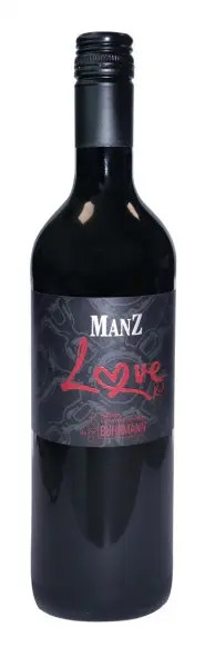 2021 Manz &quot;Love&quot; Cuvée Rot Edition Gourmetrebellen feinherb