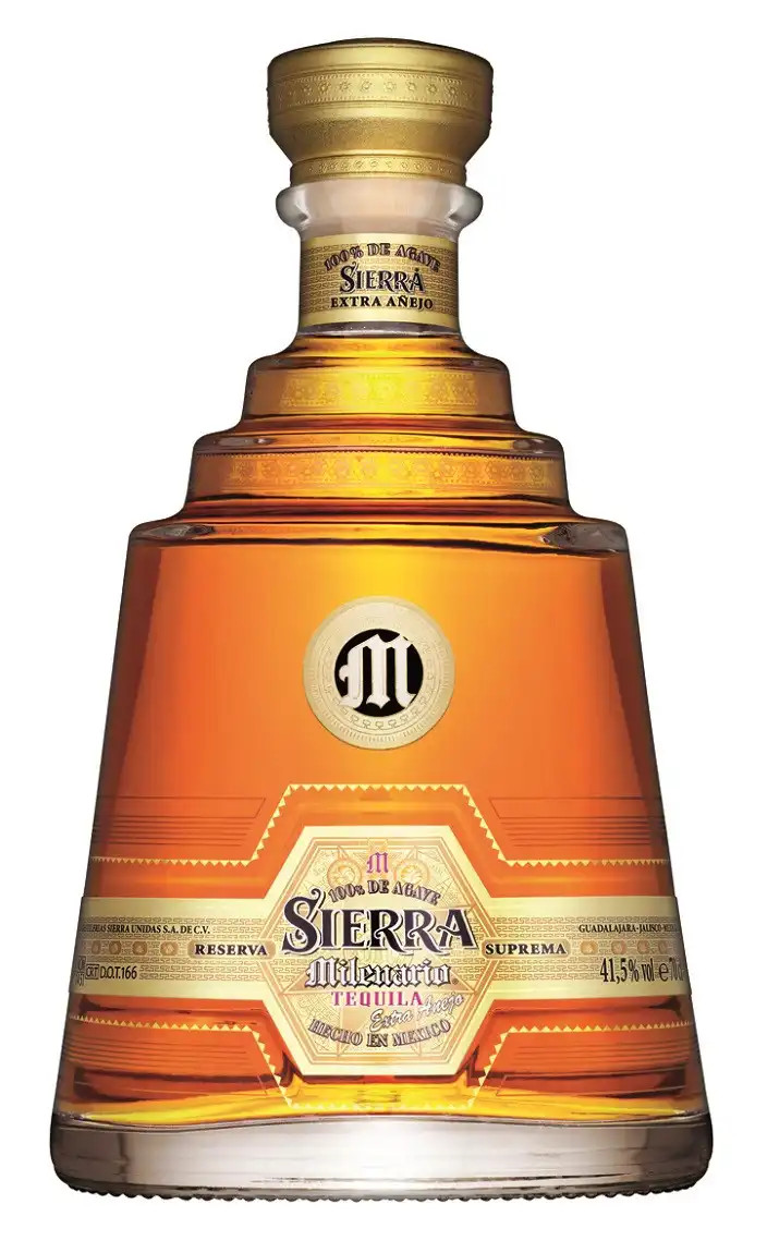 Sierra Milenario Tequila Extra Anejo 41,5% 0,7l!