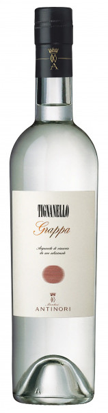 Antinori Grappa Tignanello 42% 0,50!