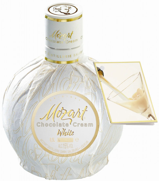 Mozartlikör White Chocolate Vanilla Cream 15% 0,5l