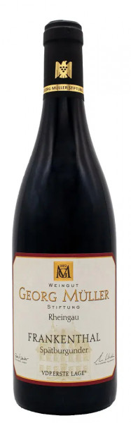 2019 Georg Müller Assmannshäuser Frankenthal Pinot Noir 1G Erste Lage Trocken