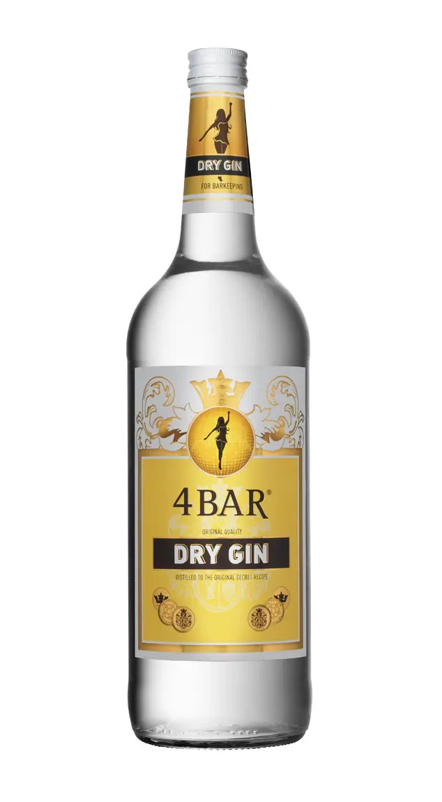 4 Bar Gin 37,5% 1,0l